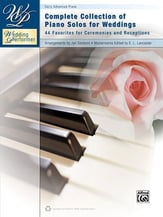 Wedding Performer: Complete Collection of Piano Solos for Weddings piano sheet music cover